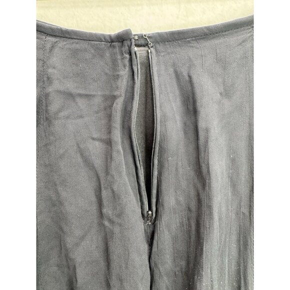 Tadashi Shoji Women's Size 6 Black Maxi Gore Vintage Skirt - Picture 9 of 12